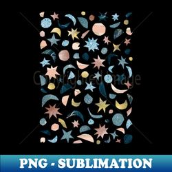 Stardust Collage Pattern - Sublimation-Ready PNG File - Perfect for Sublimation Mastery