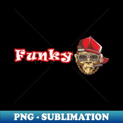 Funky Rapper Monkey - PNG Transparent Digital Download File for Sublimation - Defying the Norms