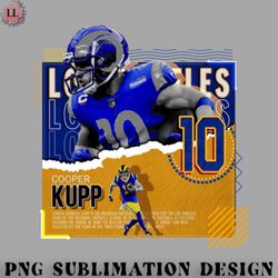 football png cooper kupp football paper poster rams