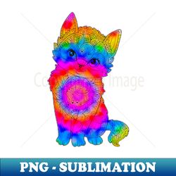 tie dye pattern  hindi cat - exclusive sublimation digital file - unleash your creativity