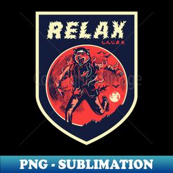 Relax - Artistic Sublimation Digital File - Revolutionize Your Designs