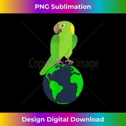 Exotic Bird YELLOW NAPED AMAZON PARROT design - Chic Sublimation Digital Download - Animate Your Creative Concepts