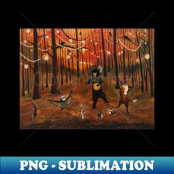 Autumn Splendor - PNG Transparent Sublimation Design - Unlock Vibrant Sublimation Designs