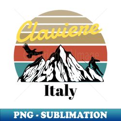 Claviere ski - Italy - Artistic Sublimation Digital File - Defying the Norms