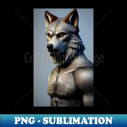 werewolf - Artistic Sublimation Digital File - Fashionable and Fearless