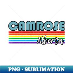 Camrose Alberta Pride Shirt Camrose LGBT Gift LGBTQ Supporter Tee Pride Month Rainbow Pride Parade - Exclusive PNG Sublimation Download - Revolutionize Your Designs