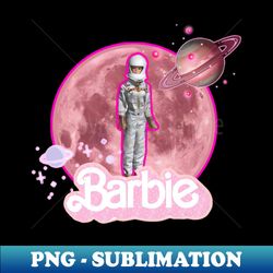 Vintage aesthetic space girlpink moon - Instant Sublimation Digital Download - Bring Your Designs to Life