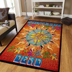 Grateful Dead Rug Floor Decor Rcdd81F30373