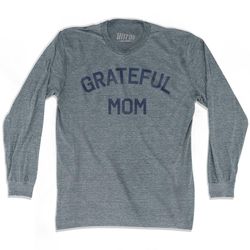 Grateful Mom Adult Tri-Blend Long Sleeve T-Shirt
