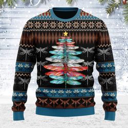 Ugly Christmas Sweater Dragon Christmas Tree For Men Women