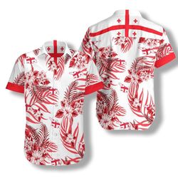 Hawaiian Aloha Shirts Georgia Proud