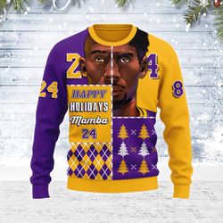 Ugly Christmas Sweater Happy Holidays Mamba For Men Women