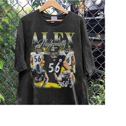 Vintage 90s Graphic Style Alex Highsmith T-Shirt, Alex Highsmith Shirt, Pittsburgh Football Shirt, Vintage Oversized Spo