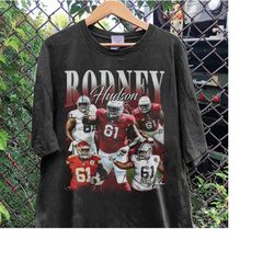 Vintage 90s Graphic Style Rodney Hudson T-Shirt, Rodney Hudson Shirt, Las Vegas Football Shirt, Vintage Oversized Sports