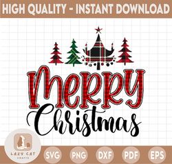 Merry Christmas Cardinals Design SVG Clipart and Cut File, Merry Christmas SVG, Funny Christmas SVG, Svg File for Cricut