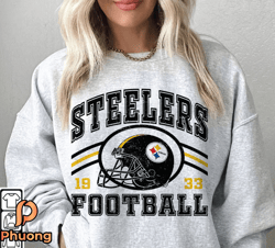 Pittsburgh Steelers Football Sweatshirt png ,NFL Logo Sport Sweatshirt png, NFL Unisex Football tshirt png, Hoodies