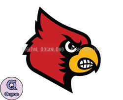 Louisville CardinalsRugby Ball Svg, ncaa logo, ncaa Svg, ncaa Team Svg, NCAA, NCAA Design 35