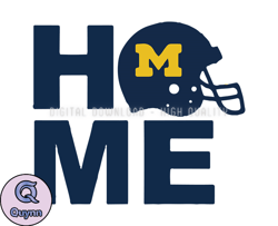 Michigan Wolverines Rugby Ball Svg, ncaa logo, ncaa Svg, ncaa Team Svg, NCAA, NCAA Design 41