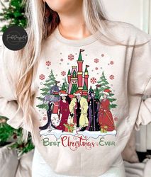 Best Christmas Ever Disney Villains Christmas Shirt, Maleficent Evil Queen Ursula Christmas Party, Disneyland WDW Christ