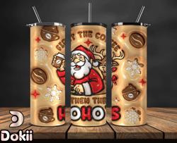Grinchmas Christmas 3D Inflated Puffy Tumbler Wrap Png, Christmas 3D Tumbler Wrap, Grinchmas Tumbler PNG 23
