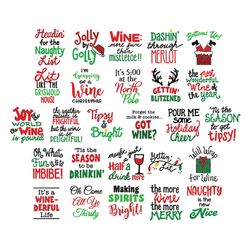 Christmas SVG Bundle, Merry Christmas Svg, Santa SVG, Holiday Svg, Christmas Bundle, Funny Christmas Svg