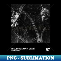 Darklans - JAMC  Vintage Black  White 90s - PNG Sublimation Digital Download - Spice Up Your Sublimation Projects