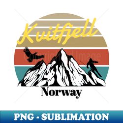 Kvitfjell ski - Norway - PNG Transparent Sublimation File - Add a Festive Touch to Every Day