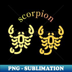 scorpion - Instant PNG Sublimation Download - Unleash Your Creativity