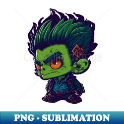 Chibi Style Goblin - Sublimation-Ready PNG File - Spice Up Your Sublimation Projects