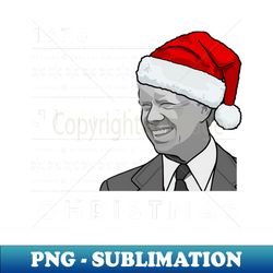 Holiday Sweater Jimmy Carter Christmas 1976 - Instant PNG Sublimation Download - Unleash Your Creativity