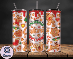 Grinchmas Christmas 3D Inflated Puffy Tumbler Wrap Png, Christmas 3D Tumbler Wrap, Grinchmas Tumbler PNG 27