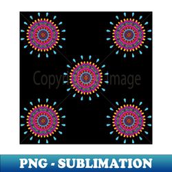 Mandala decorative pattern - Digital Sublimation Download File - Bold & Eye-catching