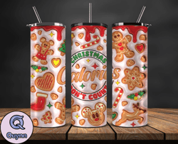 Grinchmas Christmas 3D Inflated Puffy Tumbler Wrap Png, Christmas 3D Tumbler Wrap, Grinchmas Tumbler PNG 90