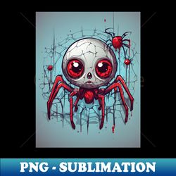 Cute Halloween Spider - Modern Sublimation PNG File - Perfect for Sublimation Art