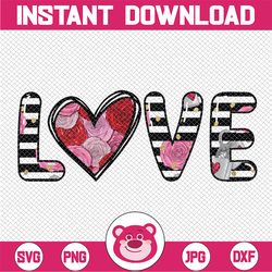 Love PNG | SUBLIMATION | Printable | Artwork | Graphic | Instant download | Valentine's Shirt