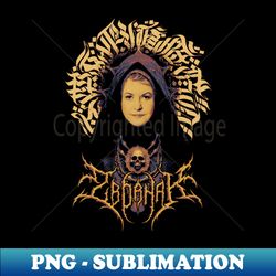 Dorothy Zbornak Calligraffiti Metal - Instant Sublimation Digital Download - Defying the Norms