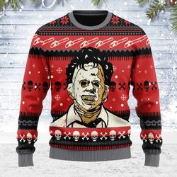 Ugly Christmas Sweater The Texas Chainsaw Massacre For Men Women