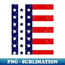 USA FLAG - Retro PNG Sublimation Digital Download - Perfect for Creative Projects