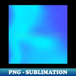 electric blue blur gradient - PNG Transparent Sublimation File - Bold & Eye-catching