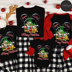 Personalized Mickey and Friends Disney Christmas 2023 Shirt, Mickey's Very Merry Christmas Party 2023, Custom Disney Fam
