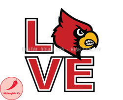 Louisville CardinalsRugby Ball Svg, ncaa logo, ncaa Svg, ncaa Team Svg, NCAA, NCAA Design 38