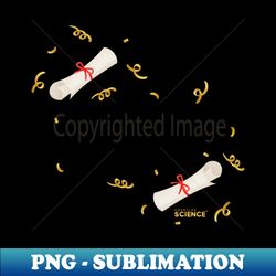 Graduation Graduated With Merit Im So Clever - Instant PNG Sublimation Download - Create with Confidence