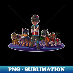 Paw Patrol Mission Paw - PNG Sublimation Digital Download - Vibrant and Eye-Catching Typography