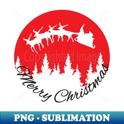 Christmas  digital paint for holiday and new year concept - PNG Transparent Sublimation Design - Spice Up Your Sublimation Projects