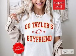 Go Taylors Boyfriend SweatShirt , Travis and Taylor, Taylors Version Shirt , Trendy Oversized SweatShirt  for Football S