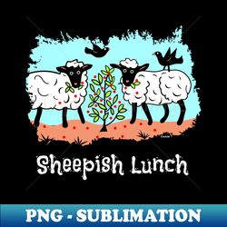 Sheepish Lunch Ladies - Modern Sublimation PNG File - Add a Festive Touch to Every Day
