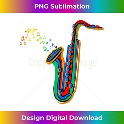musical instrument saxophone player gift saxophone - artisanal sublimation png file - elevate your style with intricate details