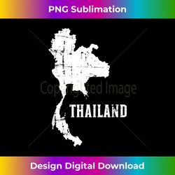 Thailand map - Contemporary PNG Sublimation Design - Striking & Memorable Impressions