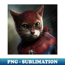 Spidercat is heroes - PNG Transparent Sublimation File - Bold & Eye-catching