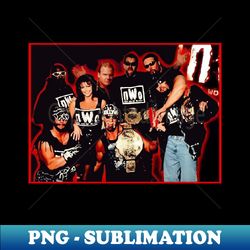 THE BIG LEGENDS N-W-O - Modern Sublimation PNG File - Bold & Eye-catching